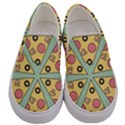 Pizza Slice Food Italian Men s Canvas Slip Ons View1