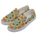 Pizza Slice Food Italian Men s Canvas Slip Ons View2