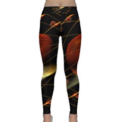 Fractal Digital Art Classic Yoga Leggings by Pakrebo