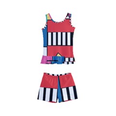 Tajah Olson Designs  Kids  Boyleg Swimsuit by TajahOlsonDesigns