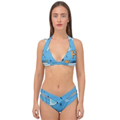 Patokip Double Strap Halter Bikini Set by MuddyGamin9