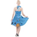 Patokip Halter Party Swing Dress  View2