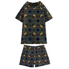 Yin Yang Kids  Swim Tee And Shorts Set by ArtworkByPatrick