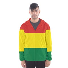 Bolivia Flag Men s Hooded Windbreaker by FlagGallery