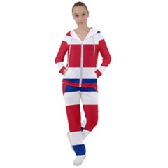 Costa Rica Flag Women s Tracksuit by FlagGallery