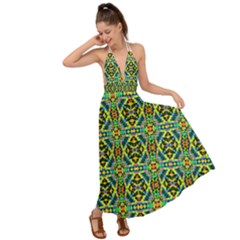 A 5 Backless Maxi Beach Dress by ArtworkByPatrick