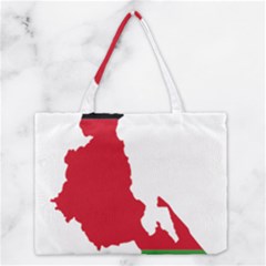 Malawi Flag Map Geography Outline Medium Tote Bag by Sapixe