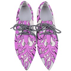 Squid Octopus Animal Pointed Oxford Shoes by Bajindul