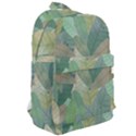 Watercolor leaves pattern Classic Backpack View2