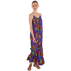 D 2 1 Cami Maxi Ruffle Chiffon Dress by ArtworkByPatrick