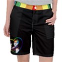 Rainbow Hair Pocket Shorts View1