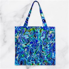 G 6 Zipper Grocery Tote Bag by ArtworkByPatrick