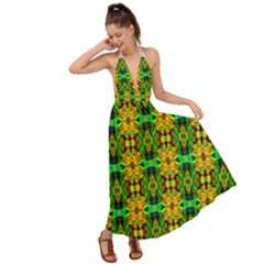 G 8 Backless Maxi Beach Dress by ArtworkByPatrick