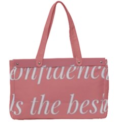 Self Confidence  Canvas Work Bag by Abigailbarryart