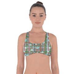 Textile Fabric Got No Strings Sports Bra by HermanTelo