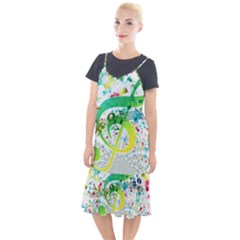 Circle Music Pattern Camis Fishtail Dress by HermanTelo