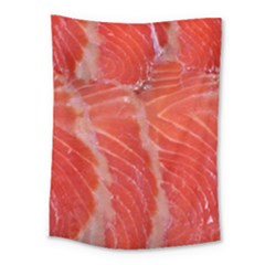 Food Fish Red Trout Salty Natural Medium Tapestry by Pakrebo