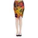 Board Circuits Control Center Trace Midi Wrap Pencil Skirt View1