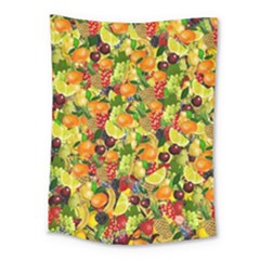 Background Pattern Structure Fruit Medium Tapestry by Pakrebo