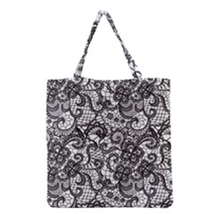 Encaje Grocery Tote Bag by Sobalvarro