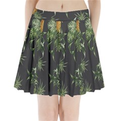 Pineapples Pattern Pleated Mini Skirt by Sobalvarro