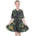 Pineapples pattern Kids  All Frills Chiffon Dress View1