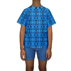 L 9 Kids  Short Sleeve Swimwear by ArtworkByPatrick