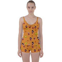 Dragonball Tie Front Two Piece Tankini by Mezalola