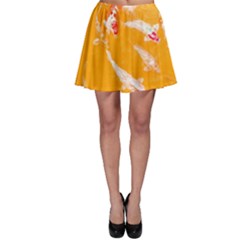 Koi Carp Scape Skater Skirt by essentialimage