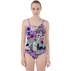 The Real World Cut Out Top Tankini Set by snowwhitegirl