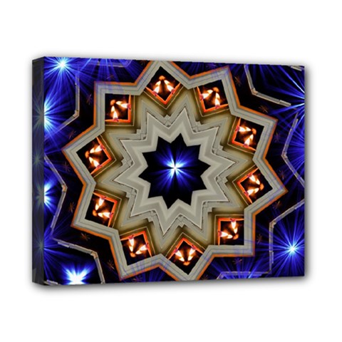 Background Mandala Star Canvas 10  X 8  (stretched) by Mariart