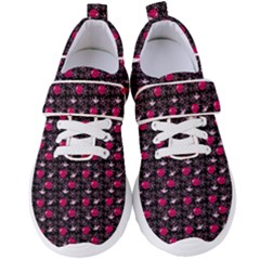 Cherries An Bats Black Women s Velcro Strap Shoes by snowwhitegirl