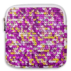 Funky Sequins Mini Square Pouch by essentialimage