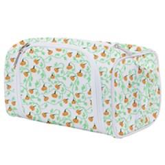 Pumpkin Vines Toiletries Pouch by bloomingvinedesign