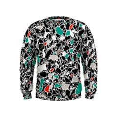 Illustration Abstract Pattern Kids  Sweatshirt by Sudhe