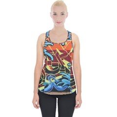 Graffiti Colourful Street Art Art Piece Up Tank Top by Simbadda