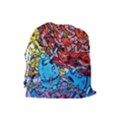 Graffiti Wall Mural Painting Arts Drawstring Pouch (Large) View2