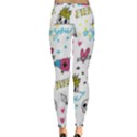 Emo Teens Doodle Seamless Inside Out Leggings View4