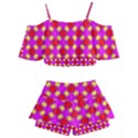 NEW ARRIVALS-B-3 Kids  Off Shoulder Skirt Bikini View2