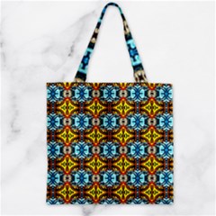 Na B 8 Zipper Grocery Tote Bag by ArtworkByPatrick