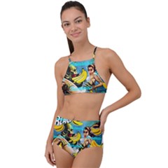 Creature From The Black Lagoon Bananas High Waist Tankini Set by cypryanus