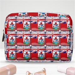 Flag Bermuda Make Up Pouch (medium) by ArtworkByPatrick