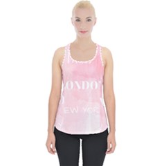 Paris, London, New York Piece Up Tank Top by Lullaby