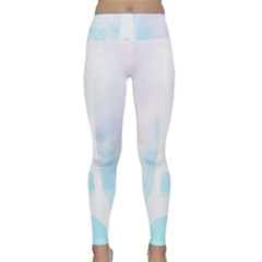 Pastel Eiffel s Tower, Paris Lightweight Velour Classic Yoga Leggings by Lullaby