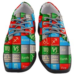 Astrology Signs Women Heeled Oxford Shoes by ArtworkByPatrick