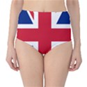 UK Flag Union Jack Classic High-Waist Bikini Bottoms View1