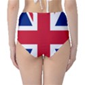 UK Flag Union Jack Classic High-Waist Bikini Bottoms View2