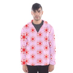 Pattern Texture Men s Hooded Windbreaker by Mariart