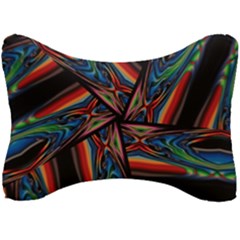 Abstract Art Abstract Background Seat Head Rest Cushion by Simbadda