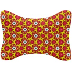 Pattern Colorful Modern Color Seat Head Rest Cushion by Simbadda